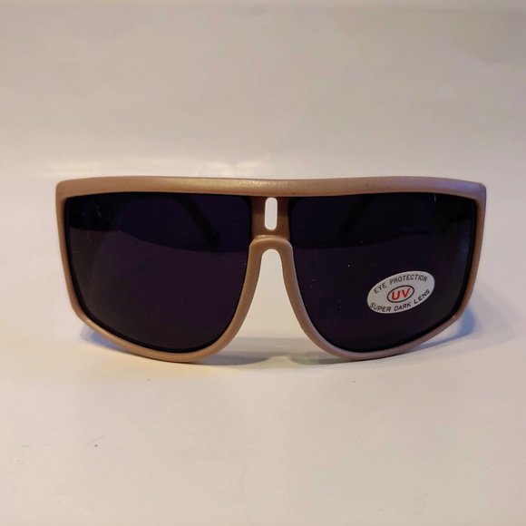 (NWT) Vintage 90's Wrap Around Sun Shield Sport Sunglasses (M.Gray) - Picture 1 of 4